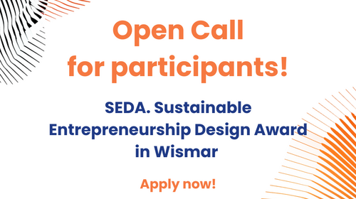 SEDA Open Call Aufruf zur Teilnahme am Sustainable Entrepreneurship Design Award